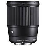 Sigma 16mm f/1.4 DC DN Contemporary Lens for Sony E 1