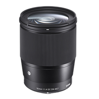 Sigma 16mm f/1.4 DC DN Contemporary Lens for Canon EF-M 0