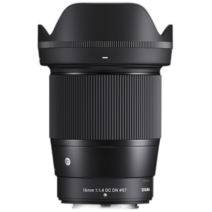 Sigma 16mm f/1.4 DC DN Contemporary Lens for Fujifilm X