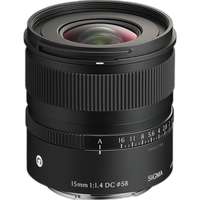 Sigma 15mm F1.4 DC  Contemporary for Sony E 2