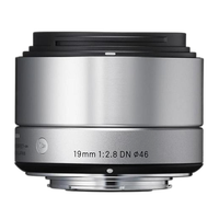 Sigma DN ART 19mm f/2.8 Wide Angle Lens for Micro Four Thirds - Silver 0