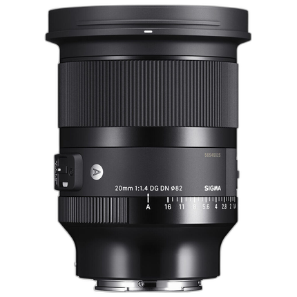 Sigma 20mm f/1.4 DG DN Art Lens for Sony E
