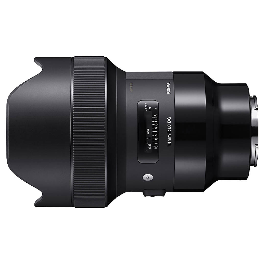 Sigma 14mm f/1.8 DG HSM Art Lens for Sony E