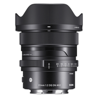 Sigma 20mm f/2 DG DN Contemporary Lens for Sony E