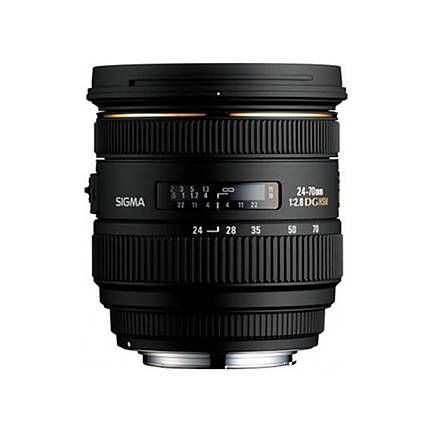 Sigma IF EX DG HSM 24-70mm f/2.8 Standard Zoom Lens for Nikon - Black