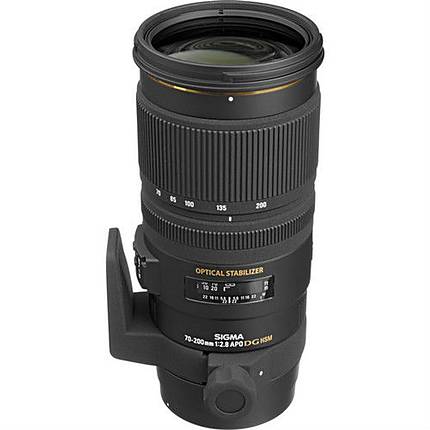 Sigma APO EX DG OS HSM 70-200mm f/2.8 Telephoto Zoom Lens for Canon - Black