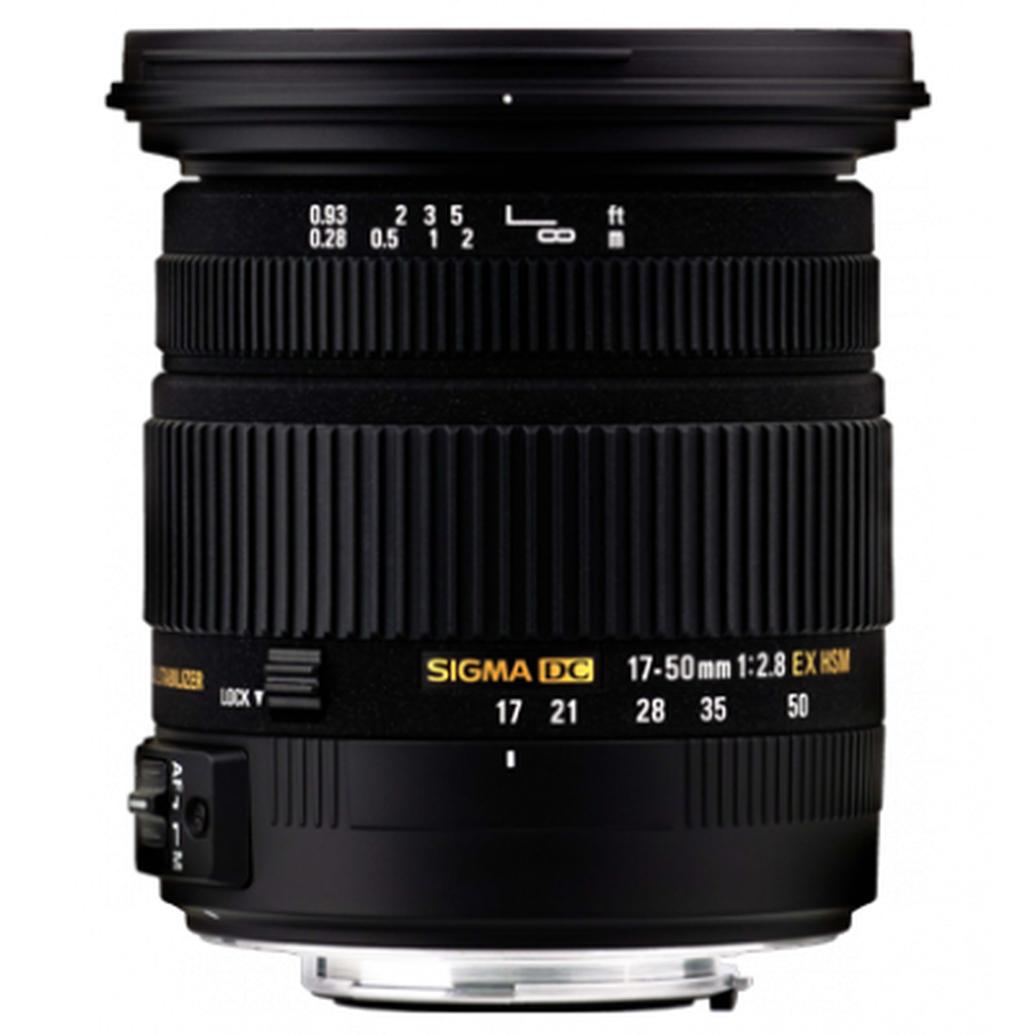 Sigma EX DC (OS) HSM 17-50mm f/2.8 Standard Zoom Lens for Pentax - Black