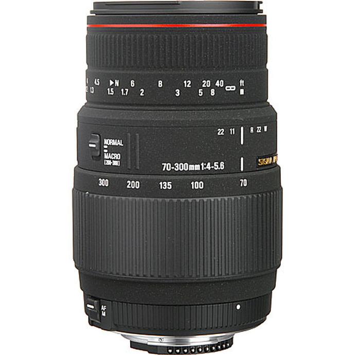 Sigma 70-300mm F4-5.6 Motorized Lens for Nikon
