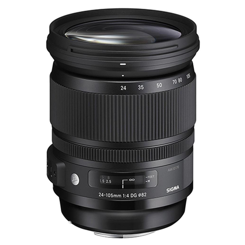 Sigma DG (OS) HSM ART 24-105mm f/4 Telephoto Lens for Sigma Mount - Black