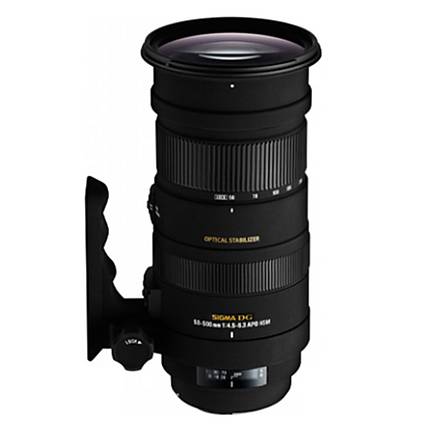 【美品】 SIGMA APO 50-500mm DG OS HSM キヤノン用 Sigma APO DG OS HSM 50-500mm f/4.5-6.3 Telephoto Lens for Nikon