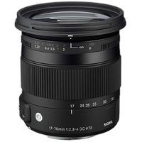 Sigma DC Macro (OS) HSM 17-70mm f/2.8-4 Standard Lens for Sigma - Black 0