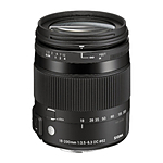 Sigma DC Macro OS HSM 18-200mm f/3.5-6.3 Telephoto Lens for Canon - Black 0
