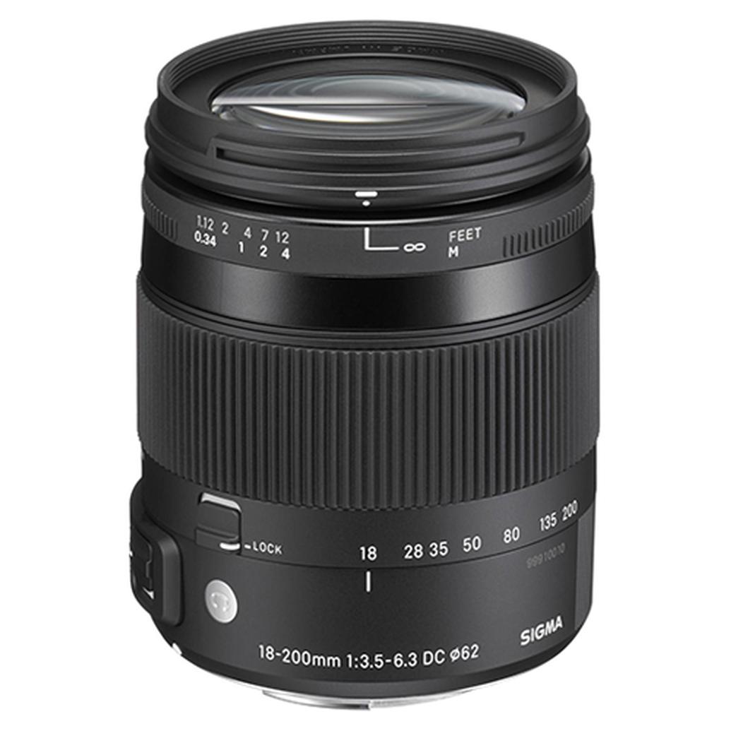 Sigma DC Macro OS HSM 18-200mm f/3.5-6.3 Telephoto Lens for Sigma - Black