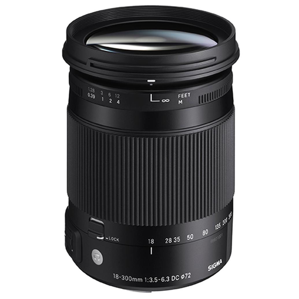 Sigma 18-300mm f/3.5-6.3 DC MACRO OS HSM Contemporary Lens for Nikon