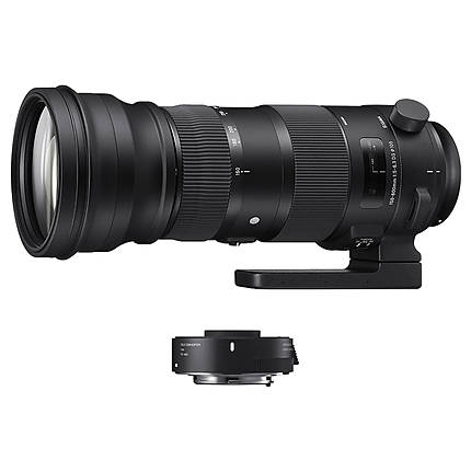 Sigma 150-600mm f/5-6.3 DG OS HSM Sports Lens and TC-1401 Kit for Nikon F