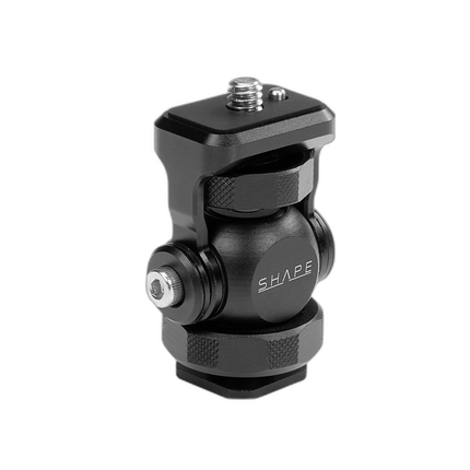 Shape Friction Swivel and Tilt Cold Shoe Mount