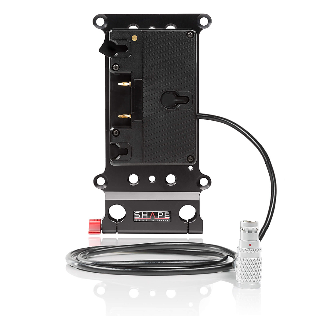 Shape Cheese Plate and Gold Mount Battery Plate for ARRI ALEXA Mini Camera