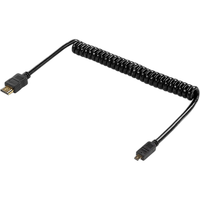 Shape 4K 2.0 HDMI to Micro HDMI Male Coiled Cable - 16 to 32 0