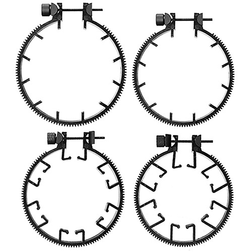 Shape Lens Gear Kit: 0.8 Pitch for Still Lenses