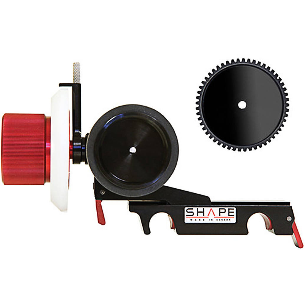 Shape Friction and Gear Follow-Focus Clic with Adjustable Marker
