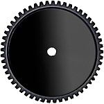 Shape 0.8 Pitch Aluminum Gear for Follow Focus Friction  and  Gear Clic 0