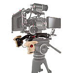 Shape Double Wooden Handle Grips for ARRI Rosettes 2