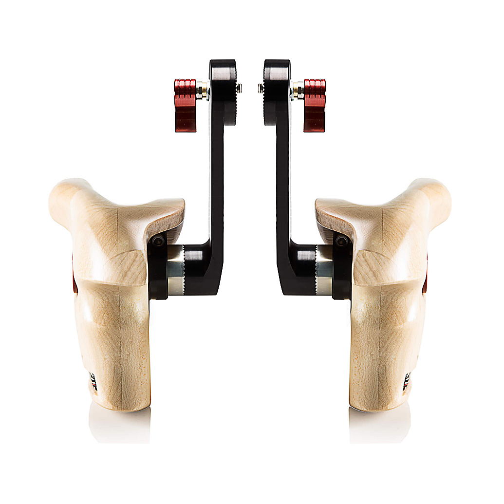 Shape Double Wooden Handle Grips for ARRI Rosettes