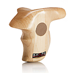 Shape Wooden Left Replacement Clamp for Rubber Handle 0