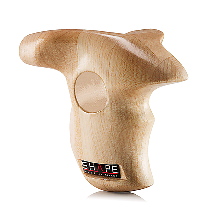 Shape Wooden Right Replacement Clamp for Rubber Handle