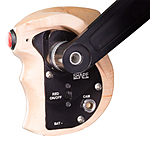 Shape Stop  and  Start Handle Grip with Wood ARRI Rosette for ARRI Camera 1