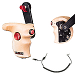 Shape Stop  and  Start Handle Grip with Wood ARRI Rosette for RED Camera 0
