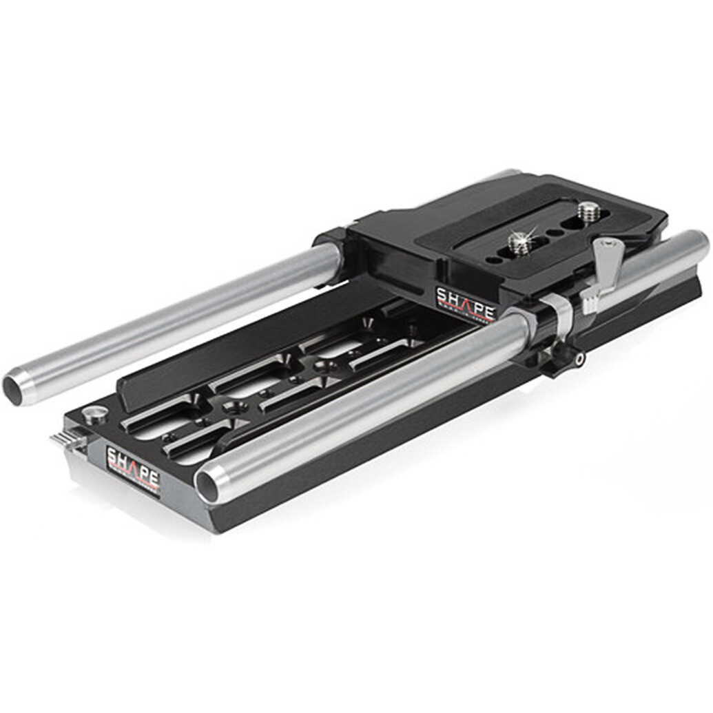 Shape ARRI Standard Studio Bridgeplate with 15mm Rods and 12 Dovetail Plate