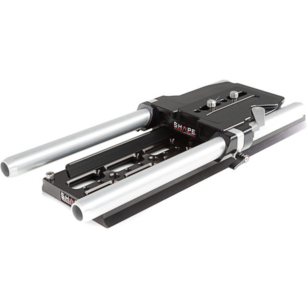 Shape ARRI Standard Studio Bridgeplate with 19mm Rods  and  12 Dovetail Plate