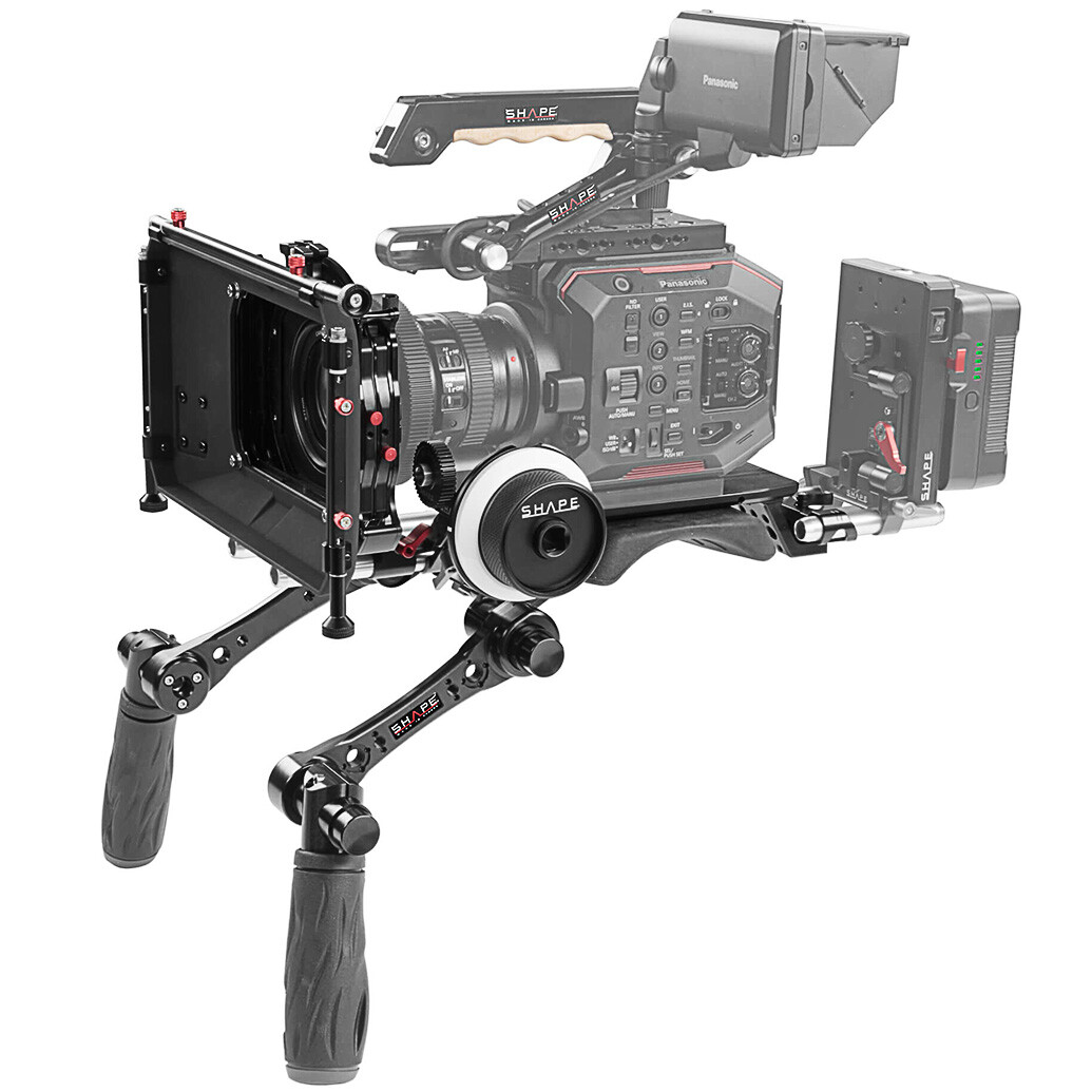 Shape Compact Revolt Shoulder Baseplate Kit w/ FF, Matte Box and Handgrips Bla