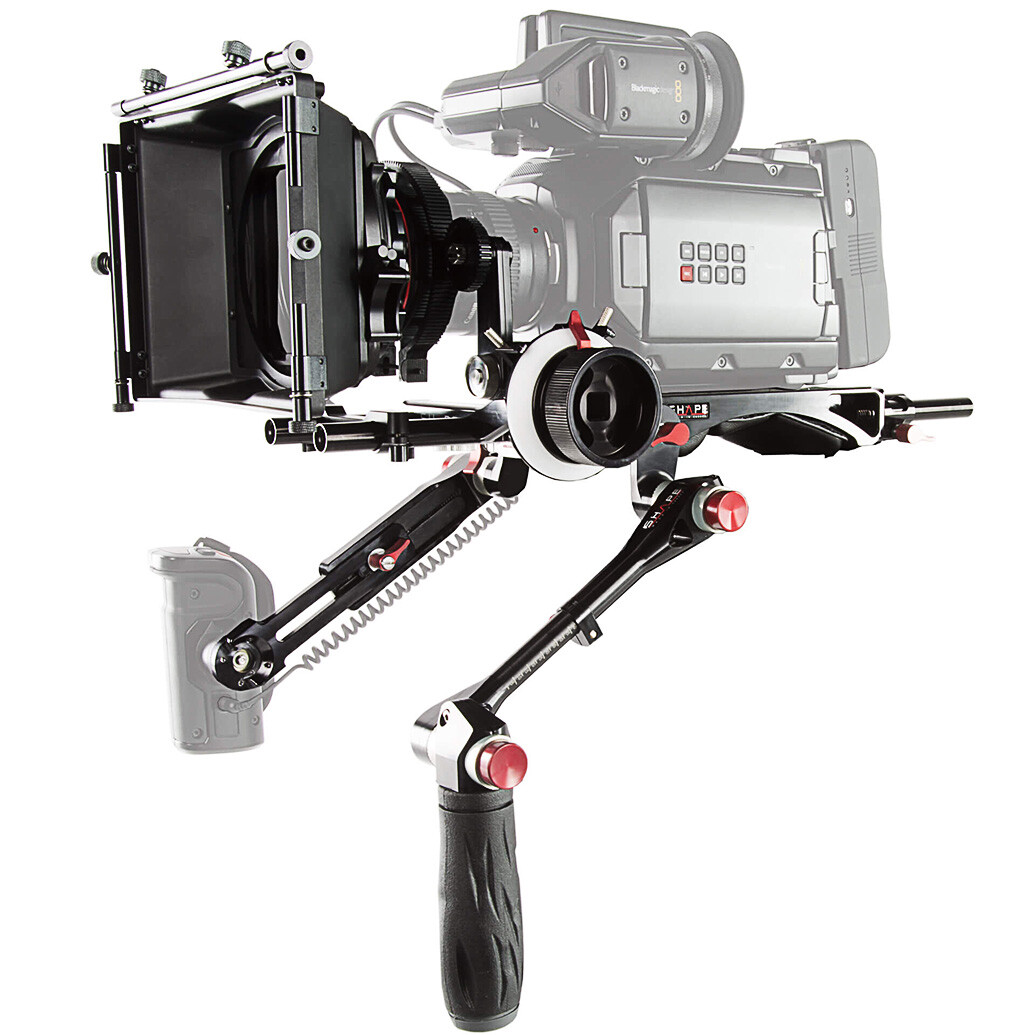 Shape Blackmagic URSA Mini Kit w/ Matte Box  and  Follow Focus Pro