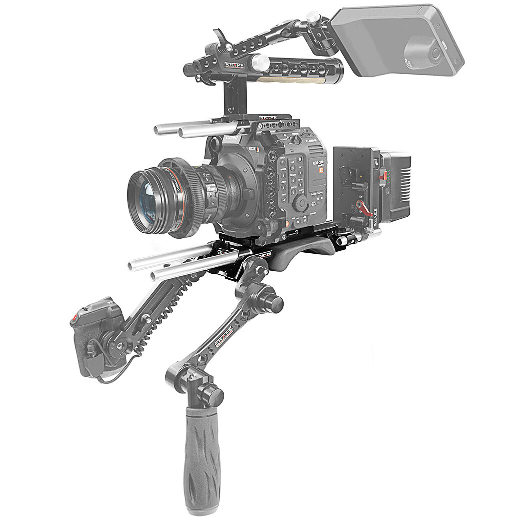 Shape Canon C500 Mark II V-lock Quick Release Baseplate