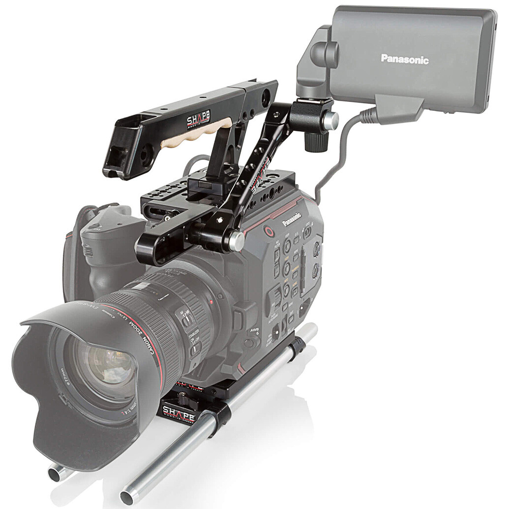 Shape Panasonic AU-EVA1 15mm Lightweight Handle EVF Mount