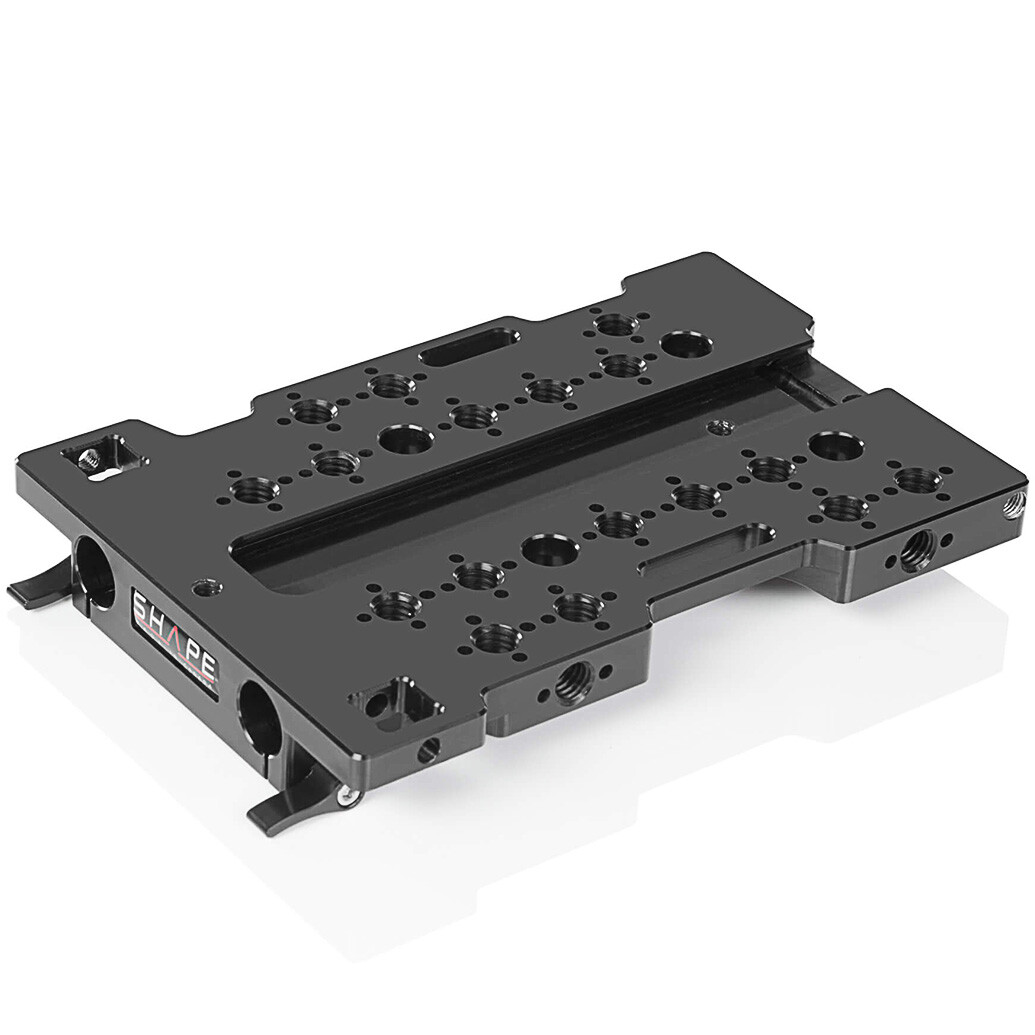 Shape Top Plate with 15  and  19mm Studio Rod Clamps for Sony Venice