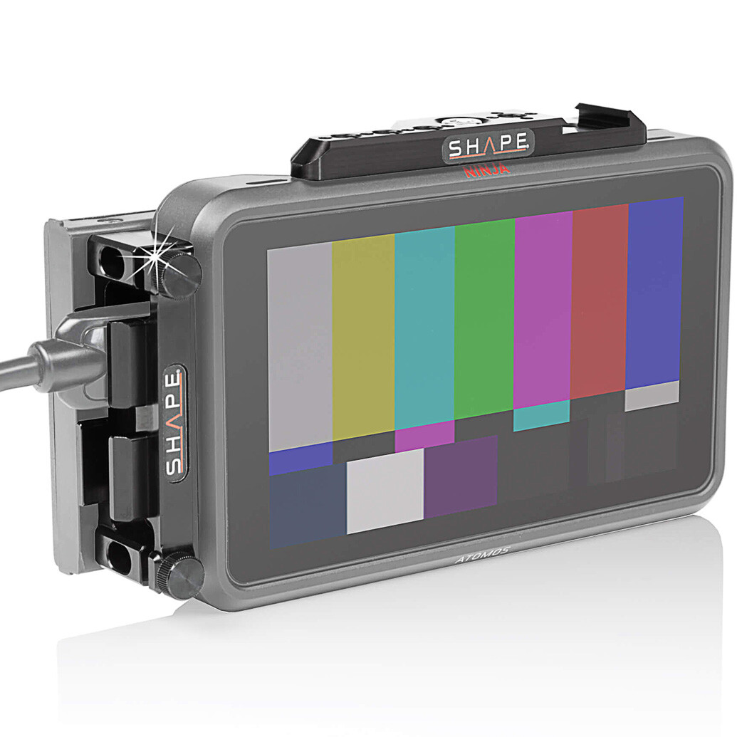 Shape HDMI Lock System  and  Top Plate Kit for Atomos Ninja V 5 Monitor Record