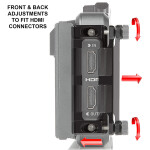 Shape HDMI Lock System for Atomos Ninja V 5 Monitor Recorder 2