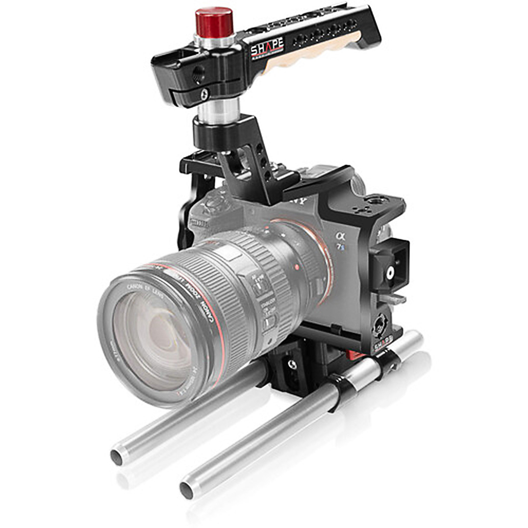 Shape Camera Cage with Top Handle and 15mm Baseplate for Sony a7S III