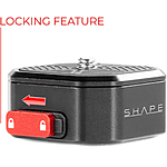 Shape Low-Profile Mini Quick Release Base for Monitors and Accessories 1