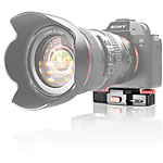 Shape Aluminum Camera Holster with Quick Release 3