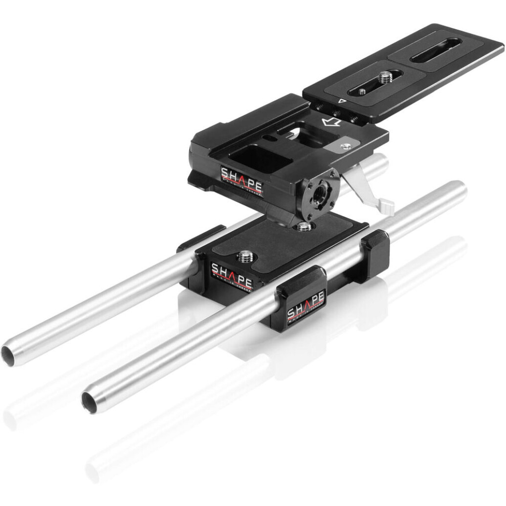 Shape 15mm Lightweight Baseplate for Red Komodo