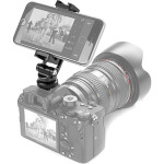 Shape Friction Smartphone Clamp with Tripod  and  Cold Shoe Mount 1