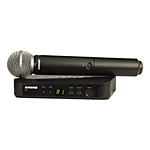 Shure BLX24 Vocal Wireless System With SM58 Mic (H10: 542 - 572 MHz) 0