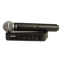 Shure BLX24 Vocal Wireless System With SM58 Mic (H10: 542 - 572 MHz) 0