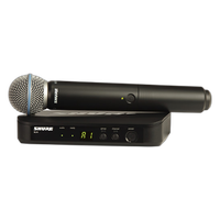 Shure BLX24 Handheld Wireless System With Beta 58A Mic (H10: 542 - 572 MHz) 0