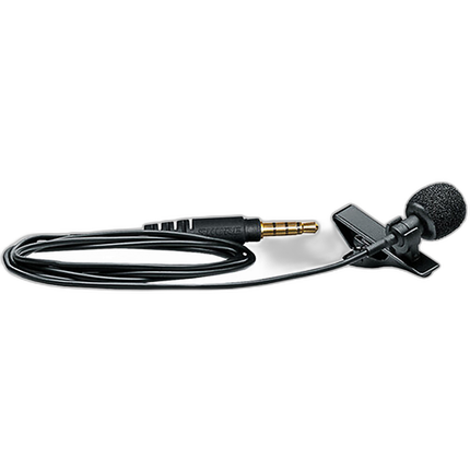 Shure MOTIV MVL Omnidirectional Lavalier Microphone for Smartphones