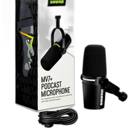 Shure MV7+ Podcast XLR/USB Microphone (Black) 3